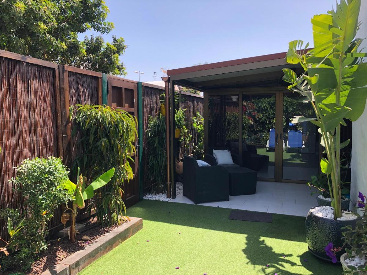Bungalow Atos With Private Garden 普拉亚戴尔雷安格莱斯 外观 照片