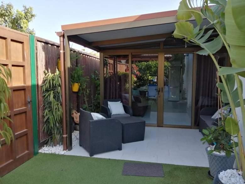Bungalow Atos With Private Garden 普拉亚戴尔雷安格莱斯 外观 照片